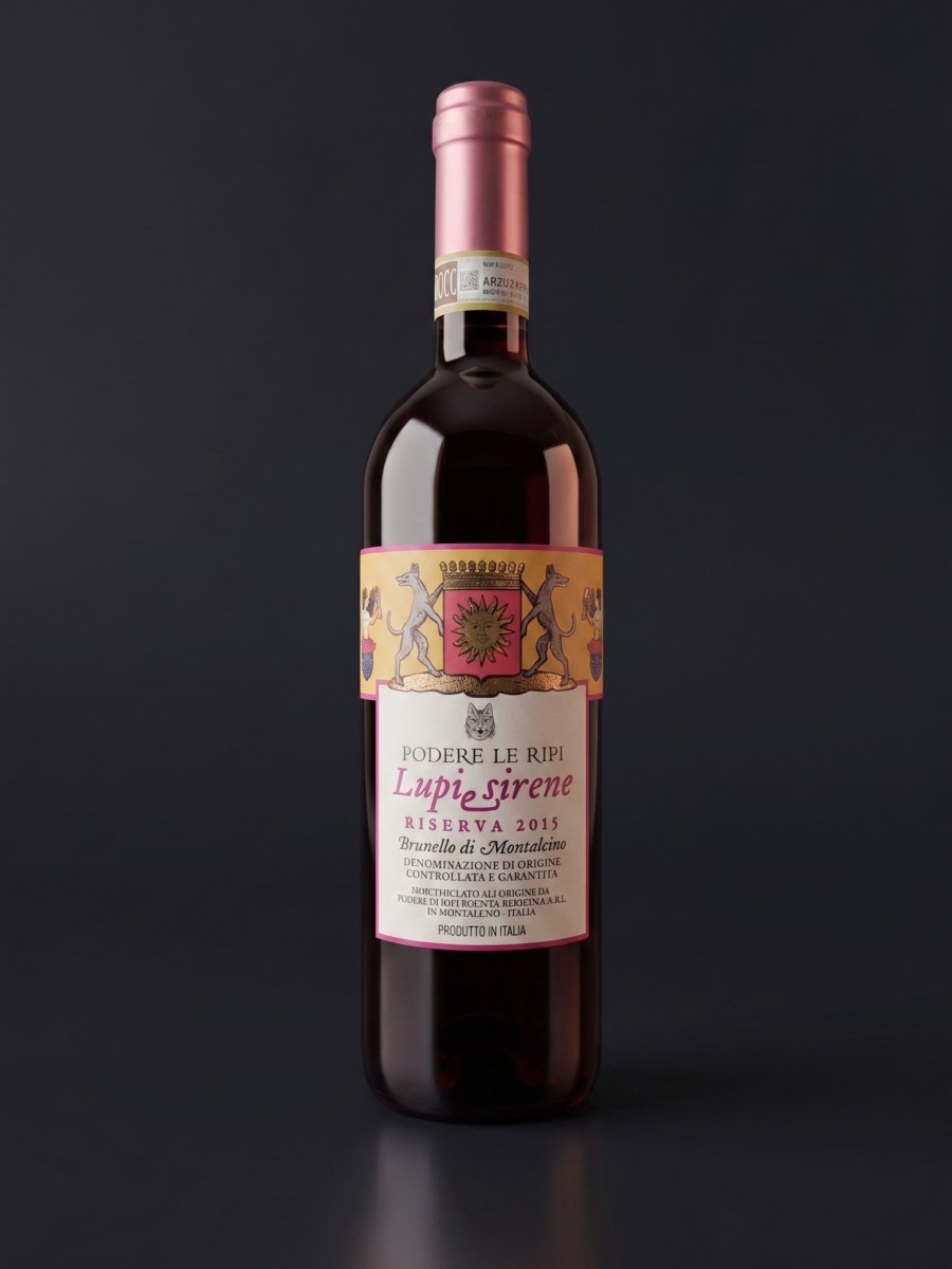 BRUNELLO RISERVA LE RIPI Lupi e Sirene 2015 Bio